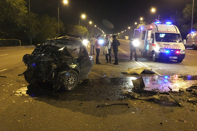 Авария на капшагайском мосту