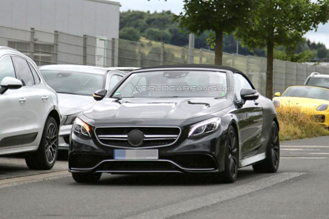 Mercedes-Benz S-Class Cabriolet в камуфляже