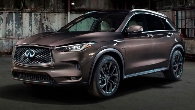 Новый Infiniti QX50: первое фото Новый Infiniti QX50: первое фото