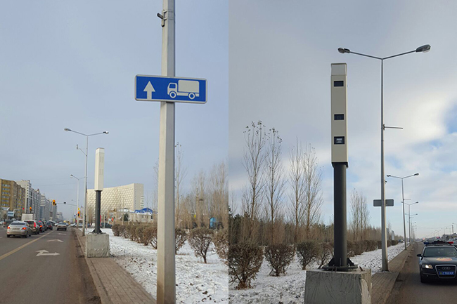 Новые скоростемеры тестируют в Астане