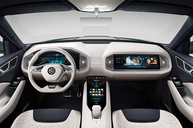 Салон Škoda VisionS