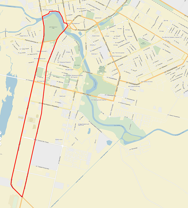 Карта перекрытия