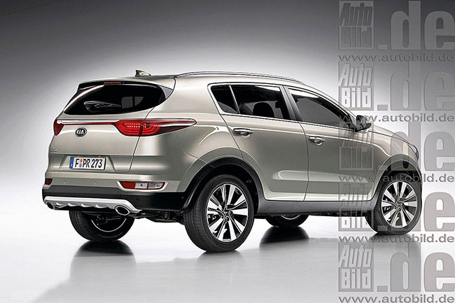 Рендер Kia Sportage