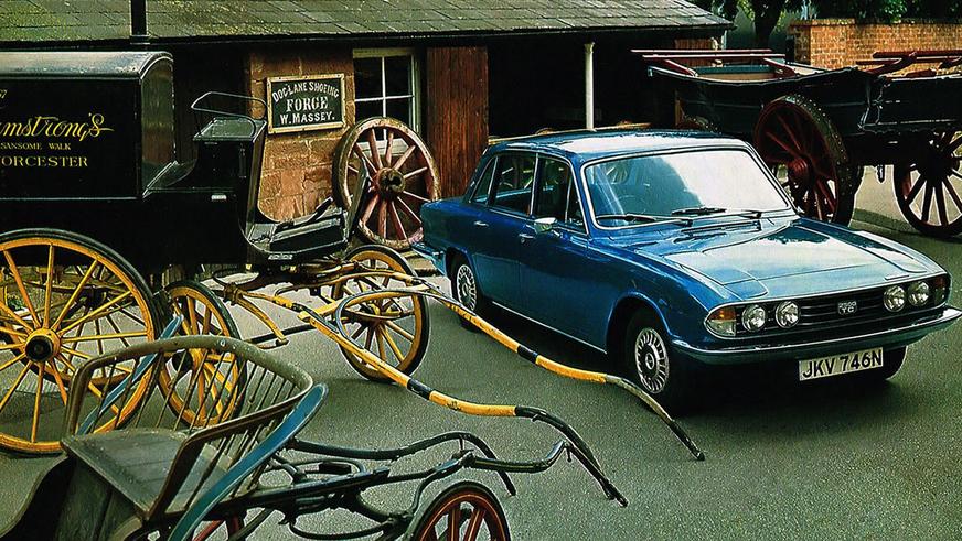 Потрёпанный временем Triumph 2500 выставили на продажу на Kolesa.kz