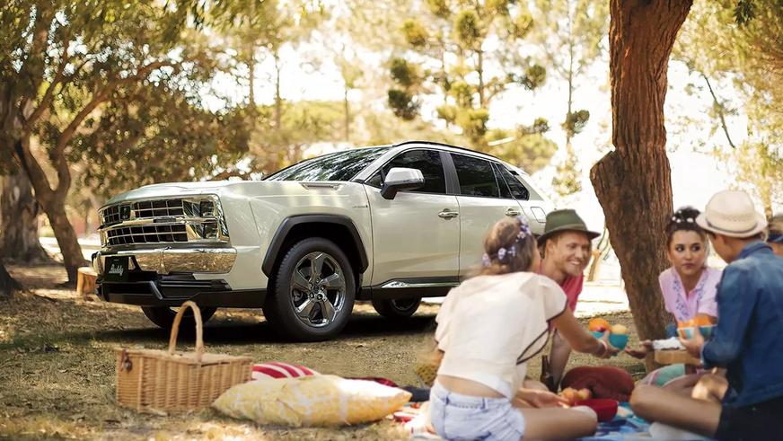 Кроссовер в стиле 1980-х на базе Toyota RAV4 возвращается