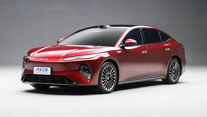 BYD представила 5.1-метровый седан Seal 08