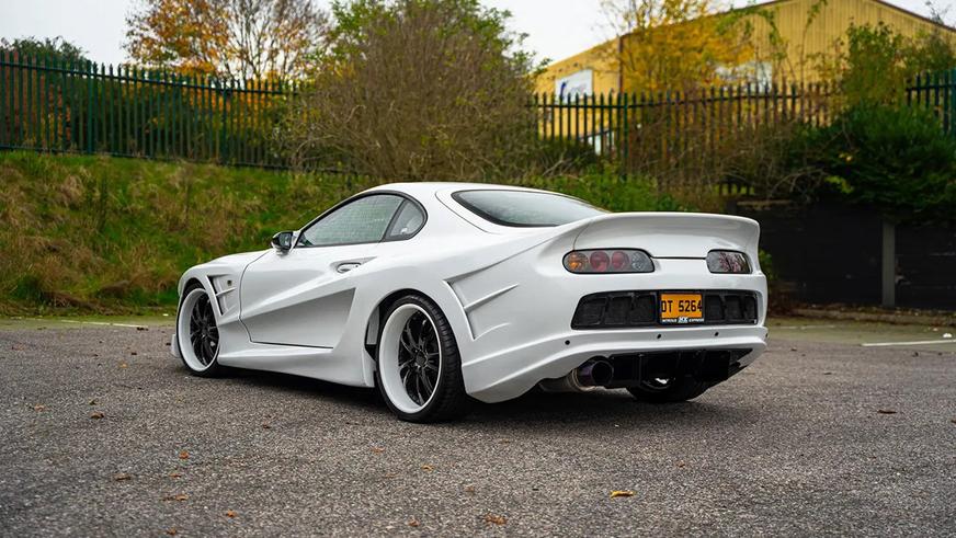 Toyota Supra с диким обвесом от Abflug уйдёт с молотка