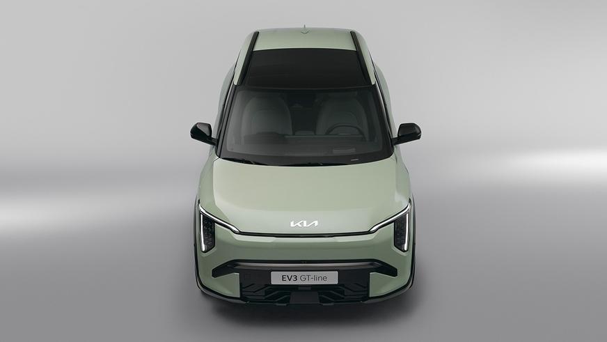 Kia показала недорогой батарейный паркетник EV3
