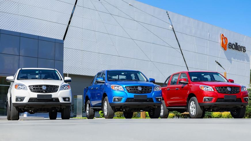 Пикап JAC T6 превратился в России в Sollers ST6