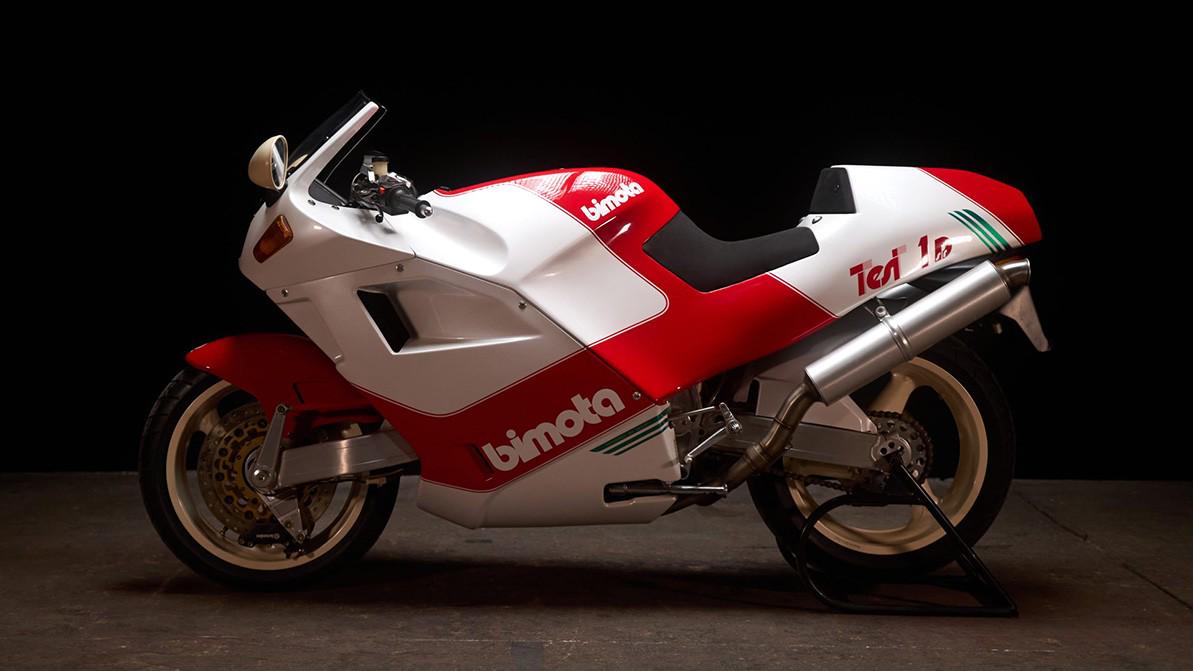1991&nbsp;жылғы Bimota Tesi&nbsp;1D саудаға шықты