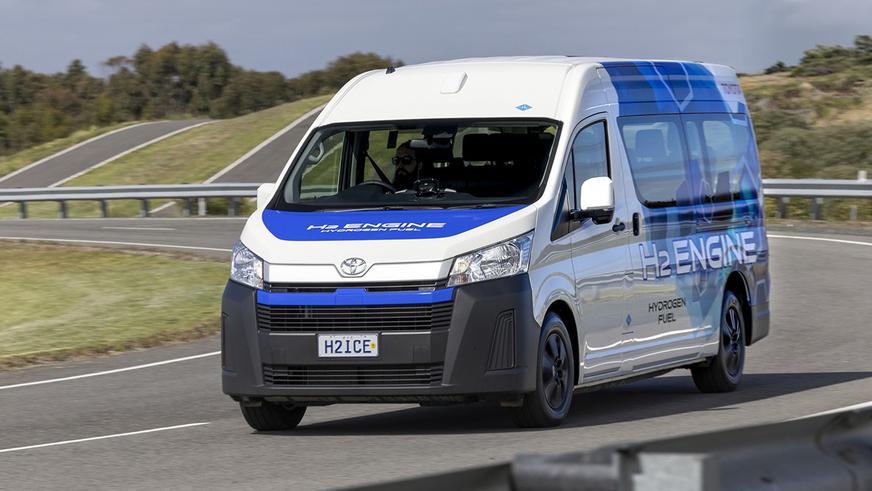 Toyota построила водородный HiAce с мотором от LC 300