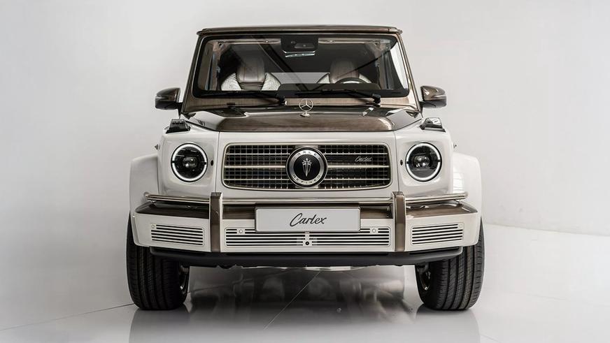 Сверхдорогой «Гелендваген» окрасили алмазной пылью