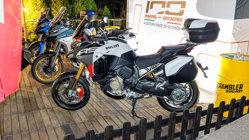 Обновлённый модельный ряд Ducati представили в Алматы