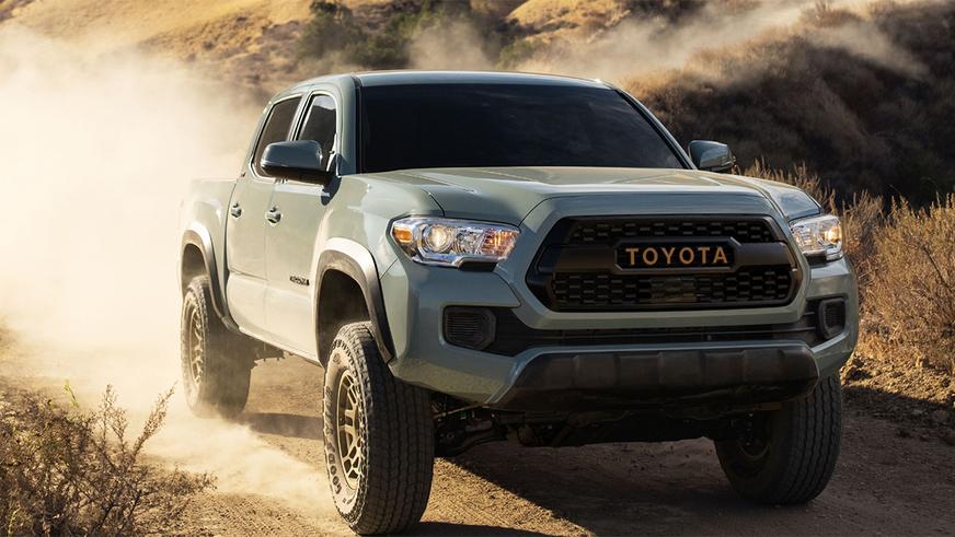 Пикап Toyota Tacoma приспособился к бездорожью