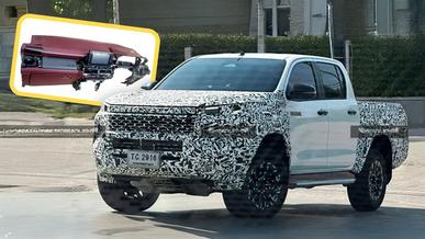 Рассекречен интерьер Toyota Hilux нового поколения