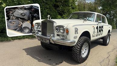 Седан Rolls-Royce на базе пикапа Mitsubishi L200 в продаже