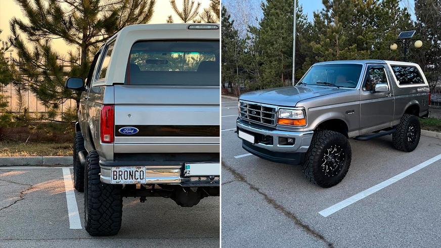 Классический Ford Bronco за 36 млн тенге продают на Kolesa.kz