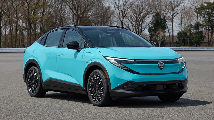 Nissan Leaf в третьем поколении стал кроссовером