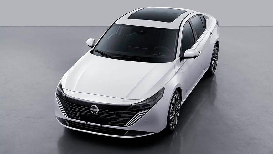Первые фото обновлённой Nissan Teana для Китая