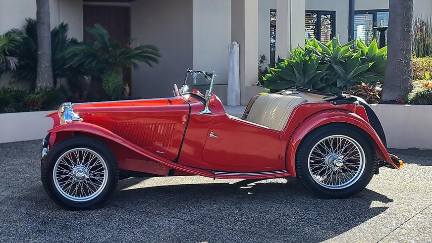 Обнаружен 74-летний родстер MG с пробегом всего 1340 км