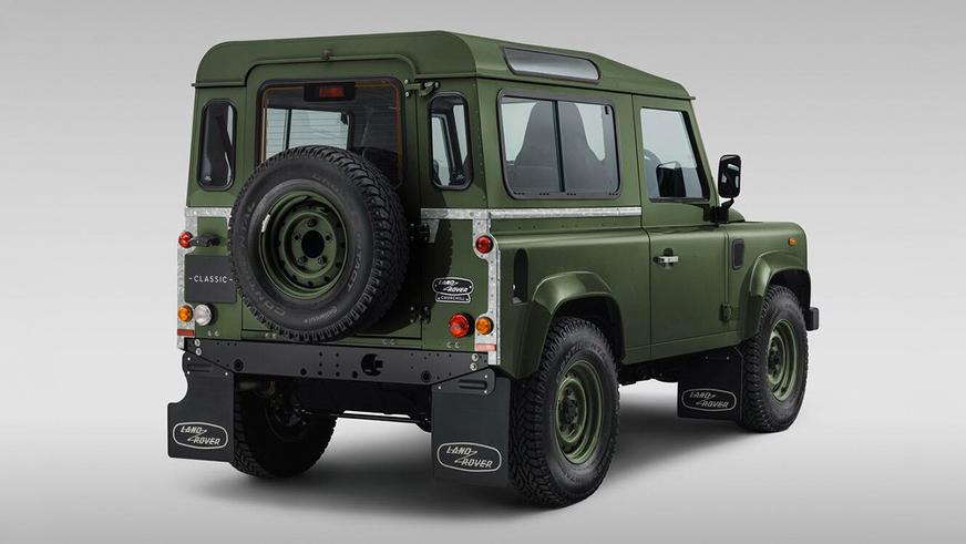 Классический Defender стилизуют под машину Уинстона Черчилля. Очень дорого