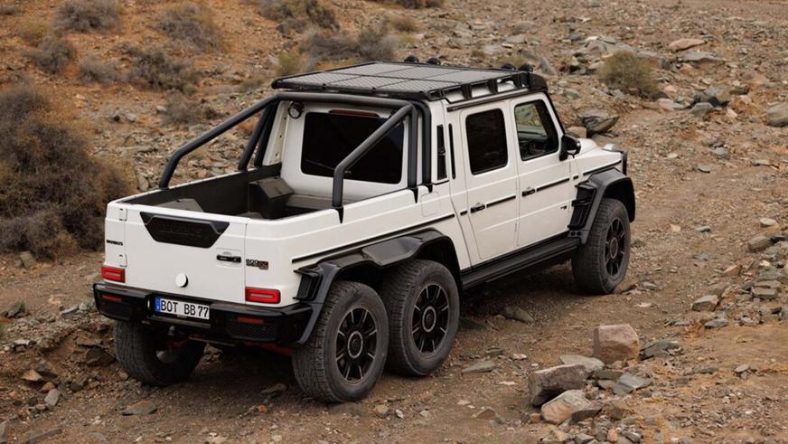 Brabus превратила &laquo;Гелендваген&raquo; в&nbsp;шестиколёсный пикап. Дважды