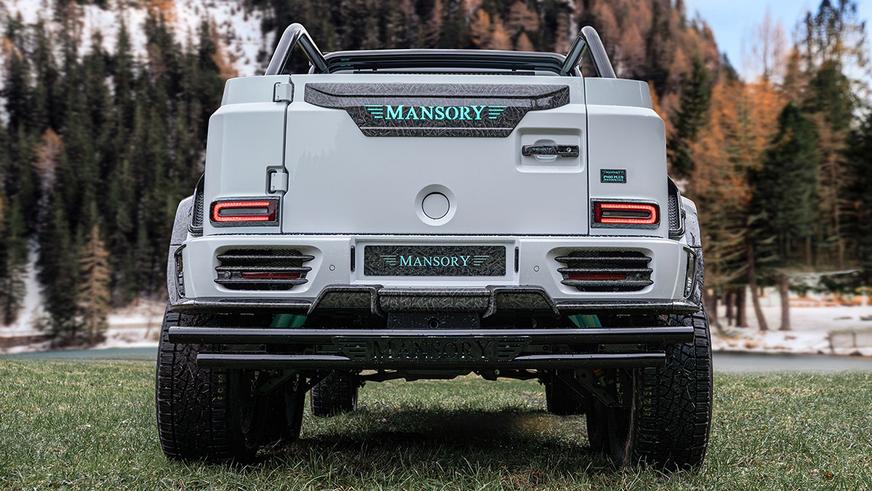 Mercedes-AMG G-класса получил в Mansory третью ось и 900 сил