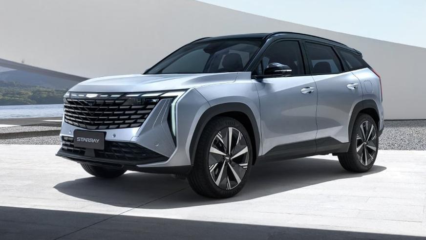Geely анонсировала новый кроссовер для Казахстана