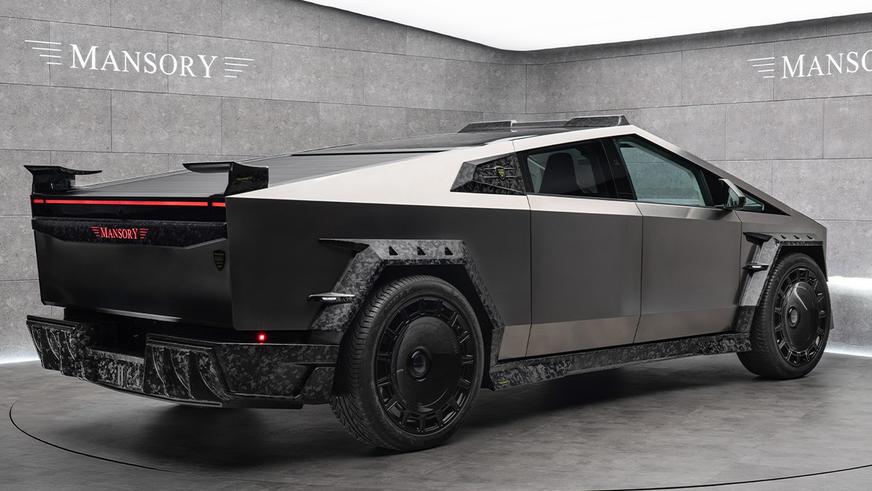 В Mansory создали экстравагантный бодикит для Tesla Cybertruck