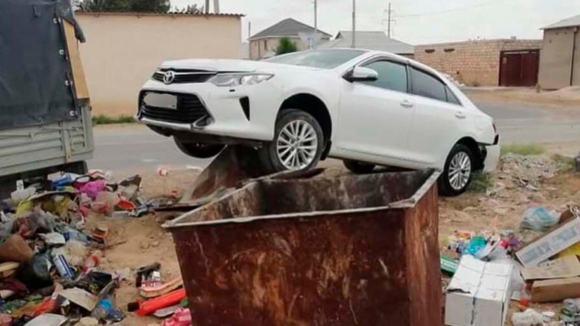 Camry на помойке