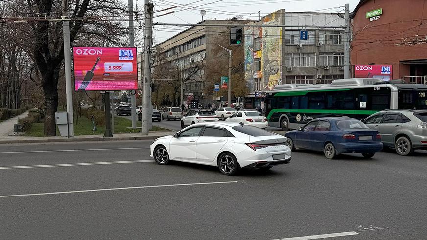Полицейские ловушки на Абая и Назарбаева в Алматы