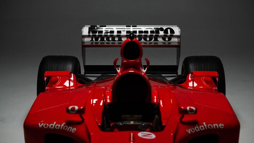 Ferrari F2001b Михаэля Шумахера уйдёт с молотка