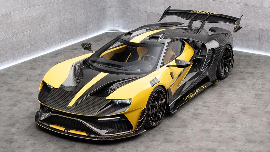 Ателье Mansory и марка спортивной одежды создали экстремальный Ford GT