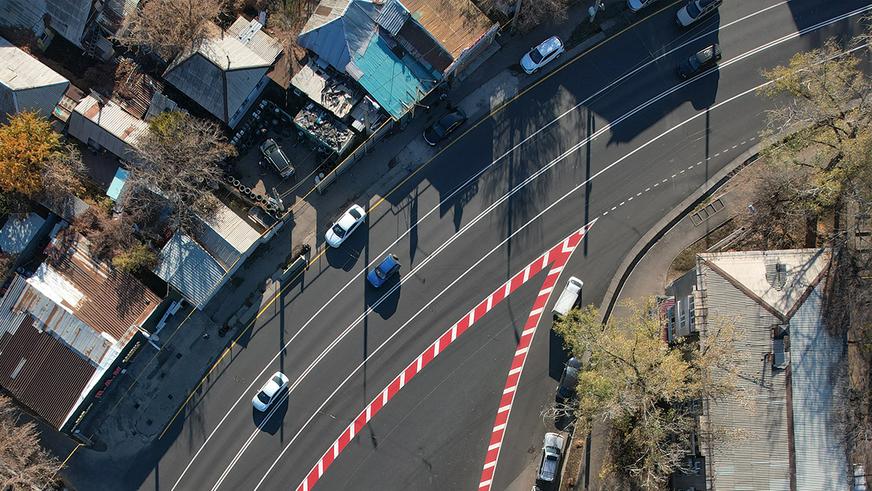 Важные изменения на улице Сатпаева в Алматы после реконструкции