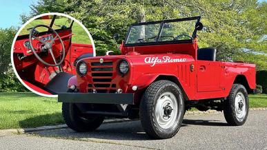 Сирек кездесетін Alfa Romeo сатылады