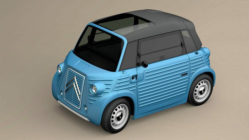 Citroën Ami состарили в фирменном стиле