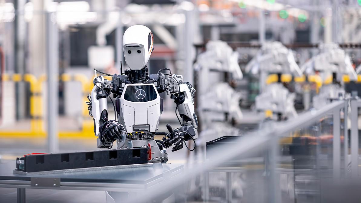 В Mercedes-Benz будут трудиться человекоподобные роботы из Техаса