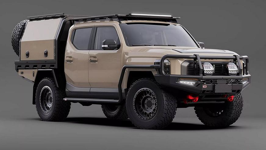 ARB уже готовит тюнинг для Kia Tasman ARB уже готовит тюнинг для Kia Tasman