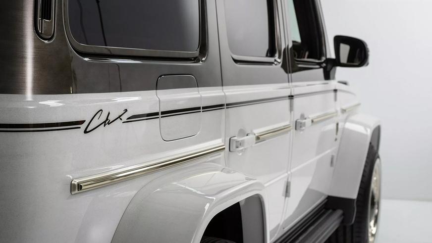 Сверхдорогой «Гелендваген» окрасили алмазной пылью