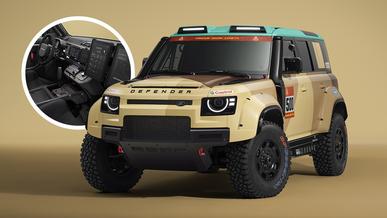 Land Rover Defender подготовили для «Дакара»