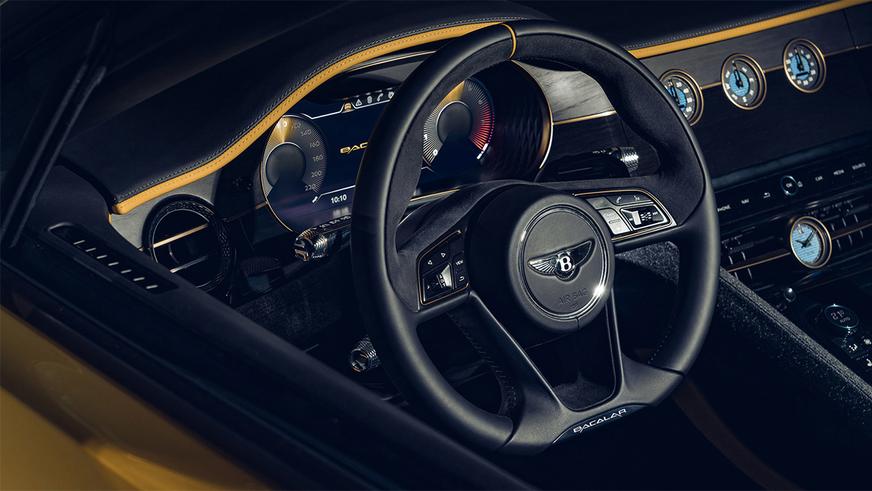Bentley Bacalar показался в Лондоне и тут же спрятался в ящик