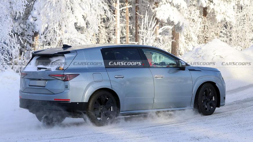 Škoda Peak замечен на испытаниях