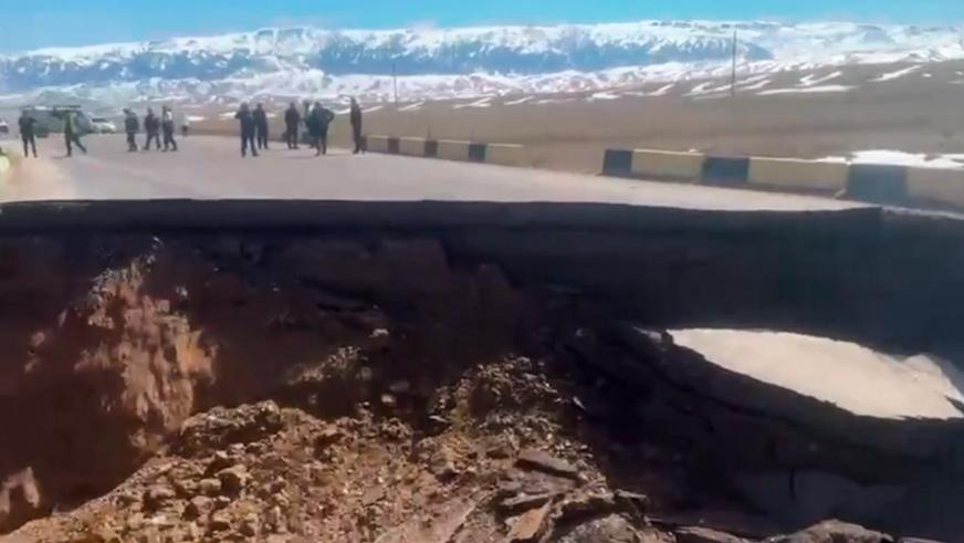 Трассу Кеген – Нарынкол размыло талыми водами