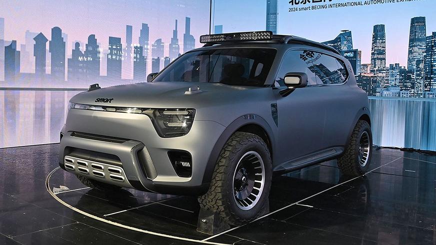 Он вам не малыш: характеристики большого кроссовера Smart