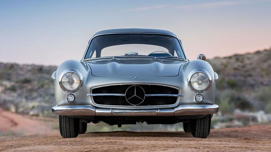 Крайне редкий Mercedes-Benz 300 SL из 1950-х выставят на аукцион