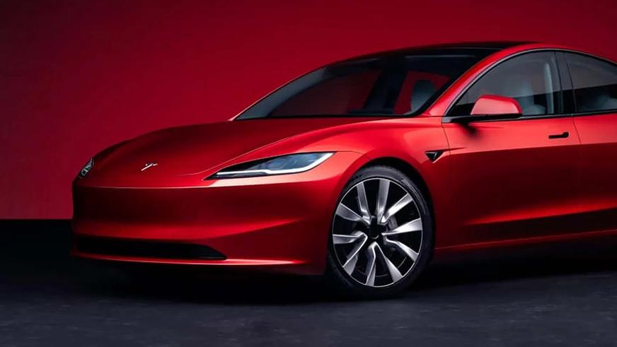 Tesla Model 3 пережила рестайлинг