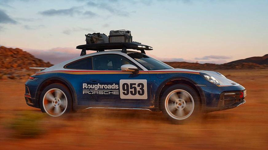 Porsche представила 911 с 3.2-дюймовым лифтом
