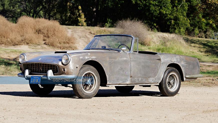 Ободранную Ferrari из 1960-х оценили в 1.3 миллиона долларов