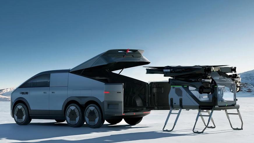 Завод для производства летающих авто запустили в Китае