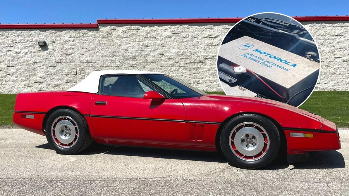 Первый электрический Corvette был сделан инженерами… Motorola